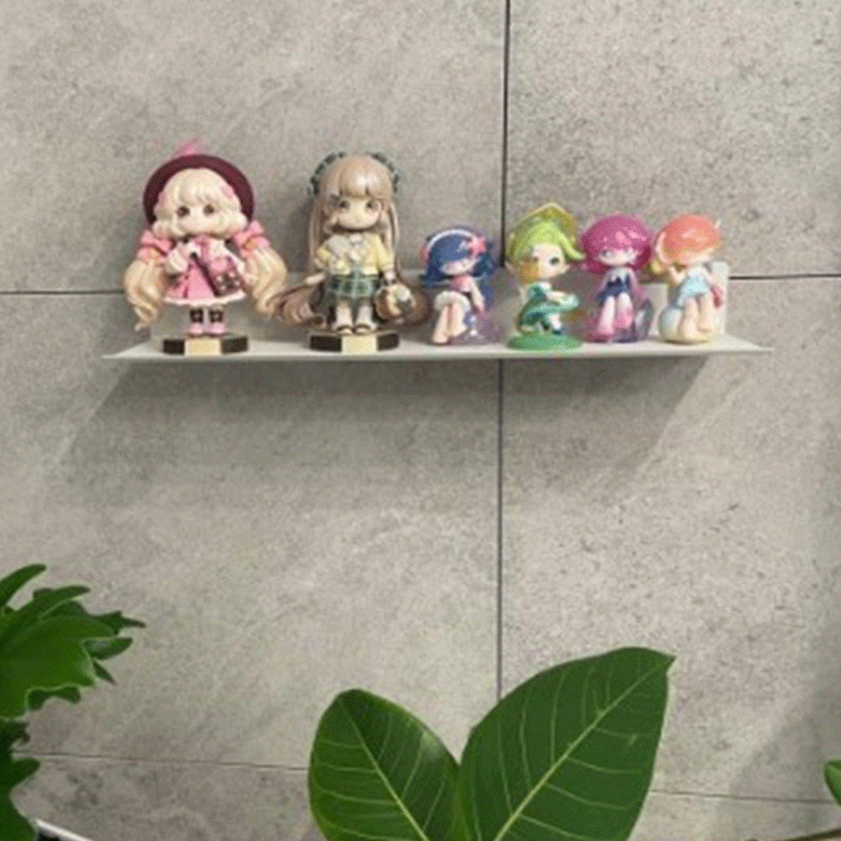 프로방스 아트월 무타공 벽걸이 벽선반 거치대, 블랙 상세 이미지 1