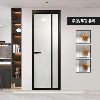 아티 세탁실터닝도어 터닝도어 세탁실문, 1개, 파노라마 무광 투명