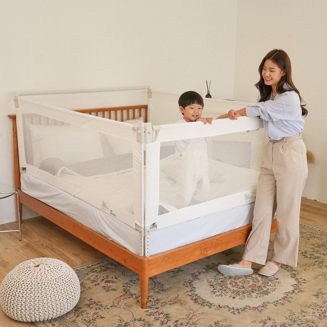 BBZ 11종 침대가드 낙상방지 유아 안전가드 (KC인증), V3침대가드-82그레이