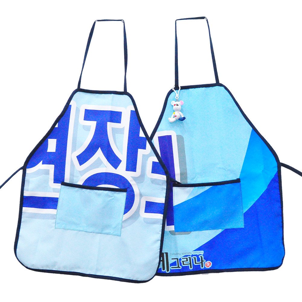 아트앤허그 현수막 업사이클링 앞치마, S, 1개 상세 이미지 1