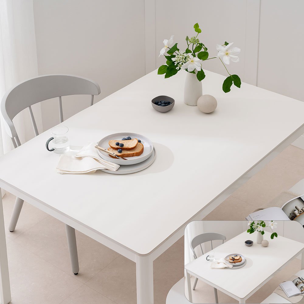 (16colors 11size) 깐깐공주 100% 방수 가죽 식탁보 테이블보 식탁매트 테이블매트, 120x80cm, 양면-13 (Darkbrown+DarkGold), 1개 상세 이미지 1